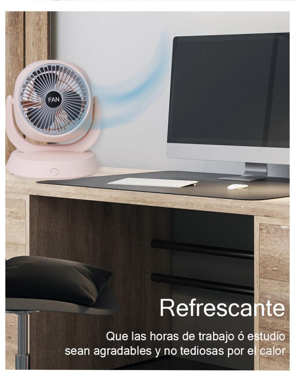 Ventilador de escritorio cm top no 3 "velocidades"