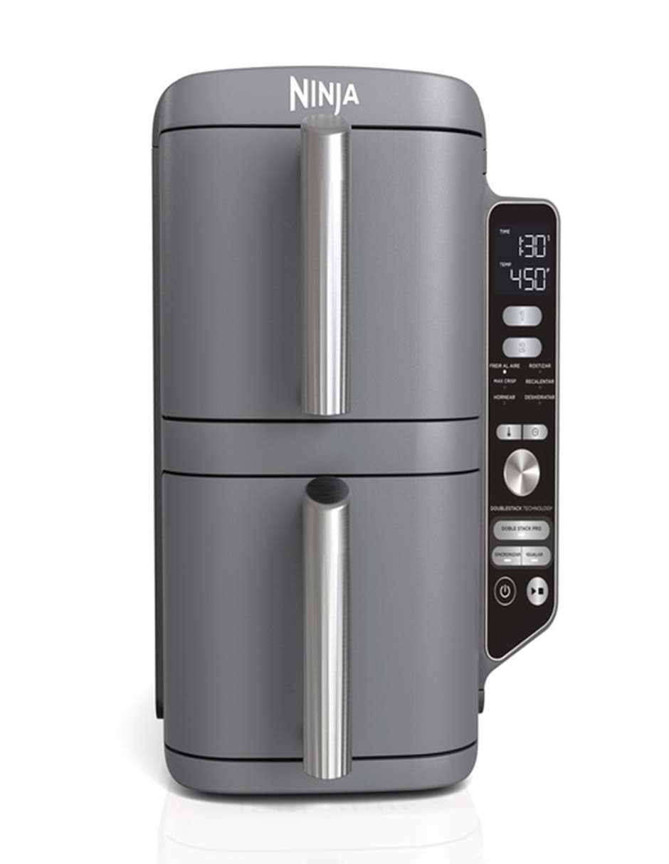 Freidora de aire con compartimento doble Doublestack 9.5 L SL401LAA Freidora de aire con compartimento doble Doublestack 9.5 L SL401LAA