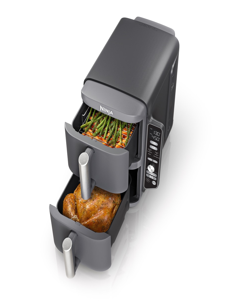 Freidora de aire con compartimento doble  Doublestack 9.5 L SL401LAA 2