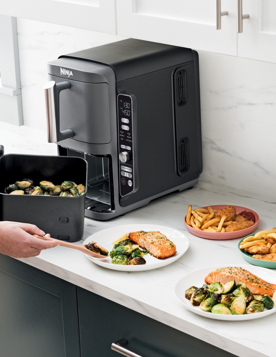 Freidora de aire con compartimento doble  Doublestack 9.5 L SL401LAA 3
