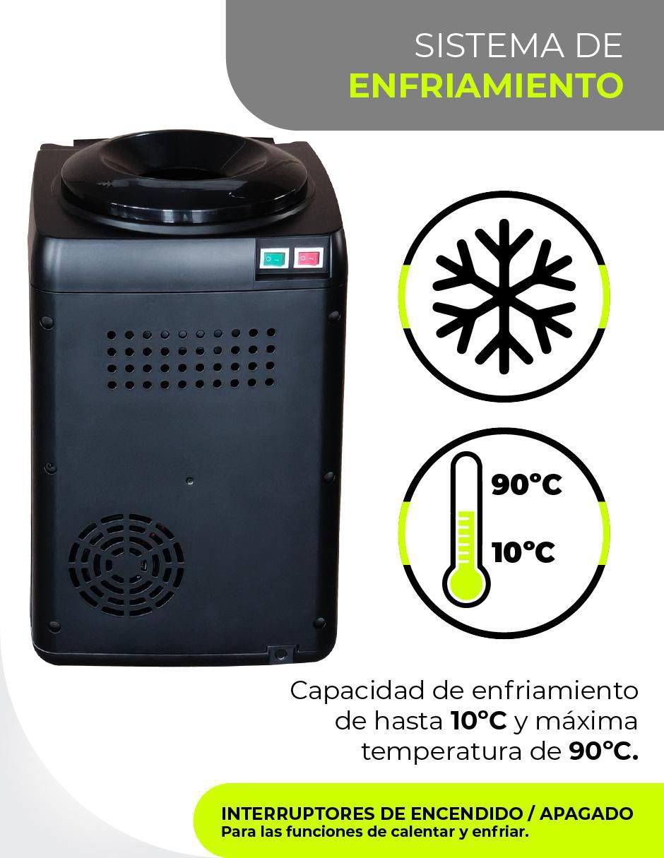 Dispensador de agua eléctrico MWTD01 14