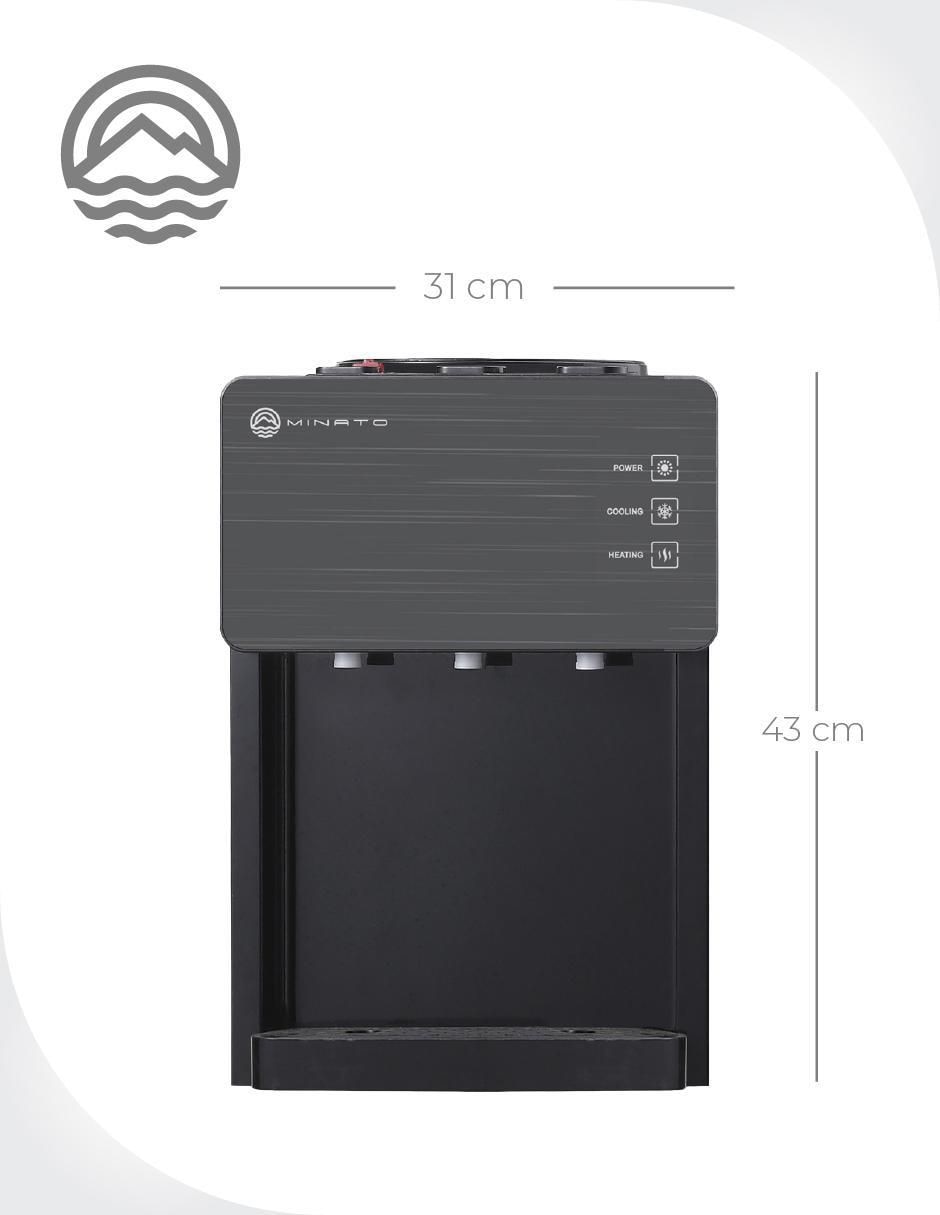 Dispensador de agua eléctrico mwtd02 9