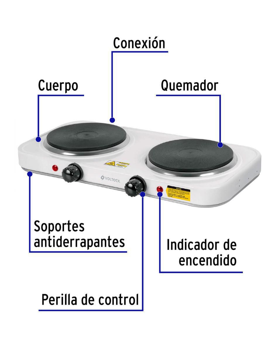 Parrilla eléctrica de acero 2