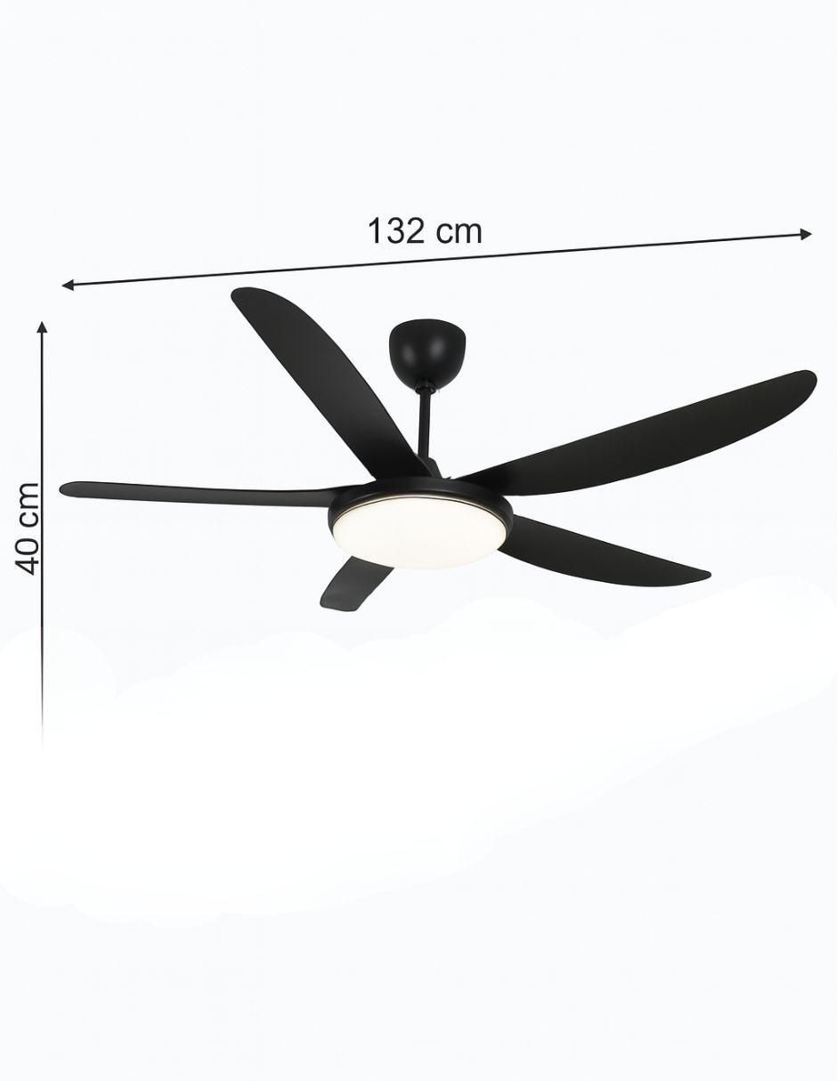 Ventilador de techo con control remoto 6 velocidades 4