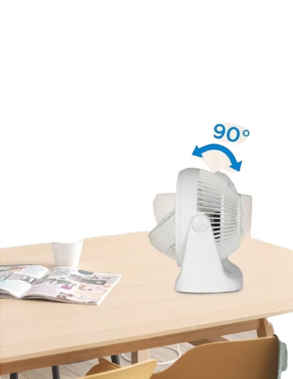 Ventilador de escritorio 3 velocidades 5