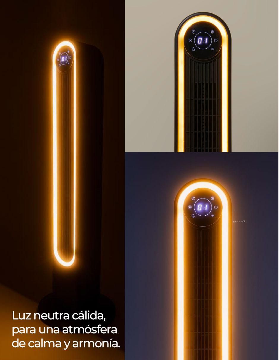 Ventilador de torre con control remoto 4 velocidades 3