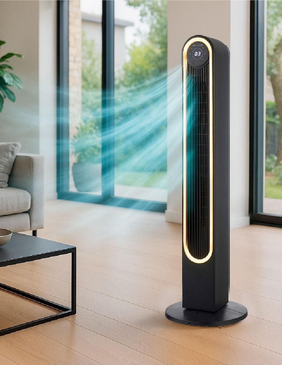 Ventilador de torre con control remoto 4 velocidades 5
