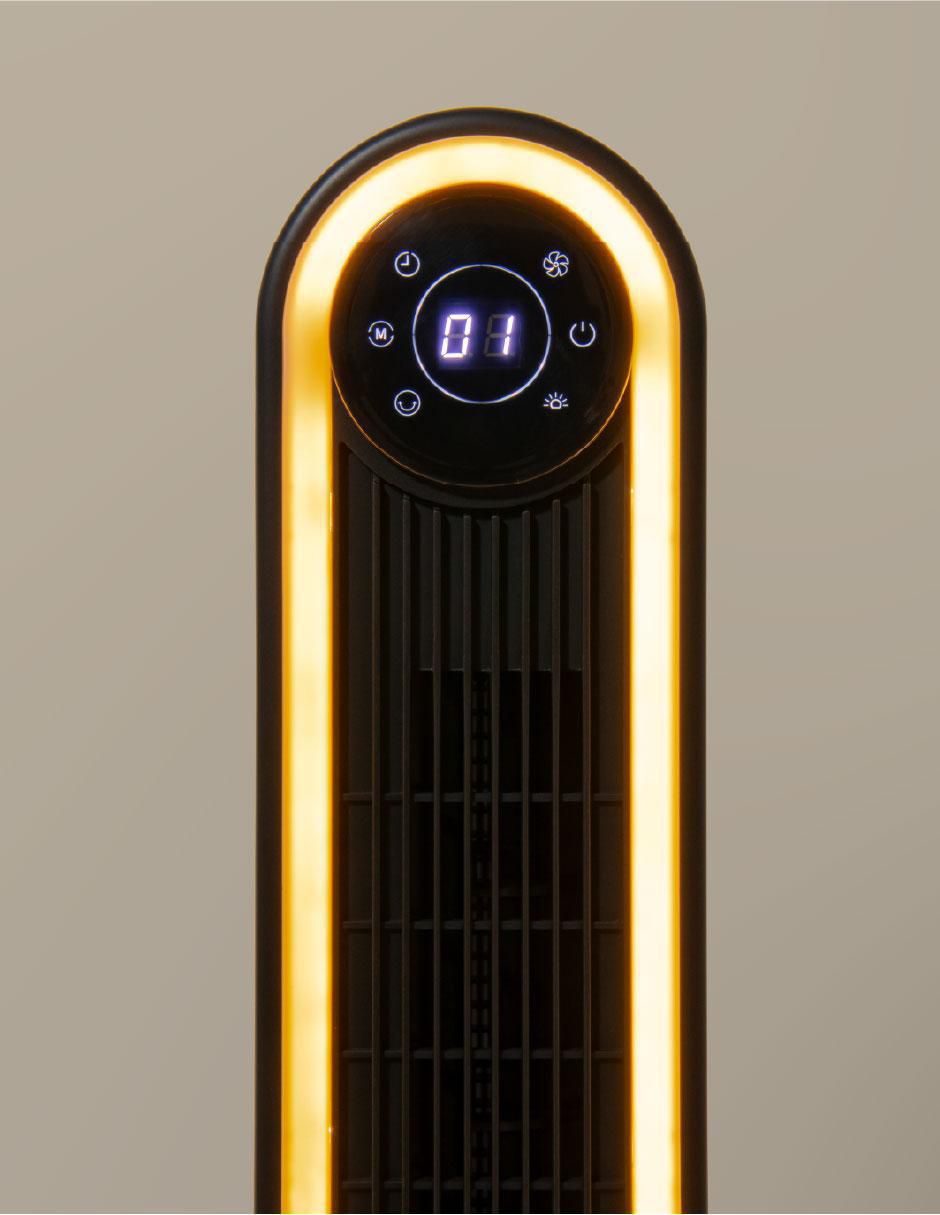Ventilador de torre con control remoto 4 velocidades 9