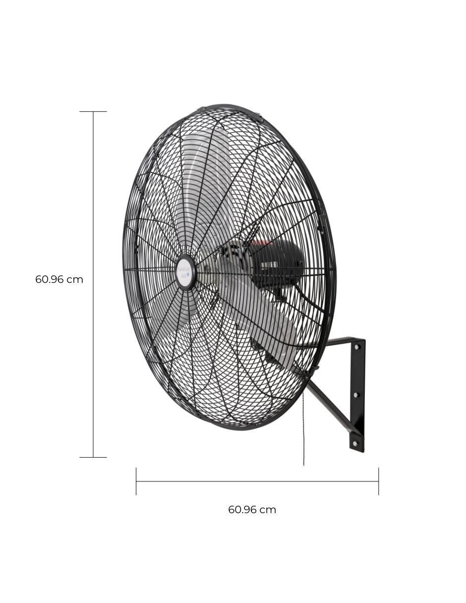 Ventilador de pared 3 velocidades 12