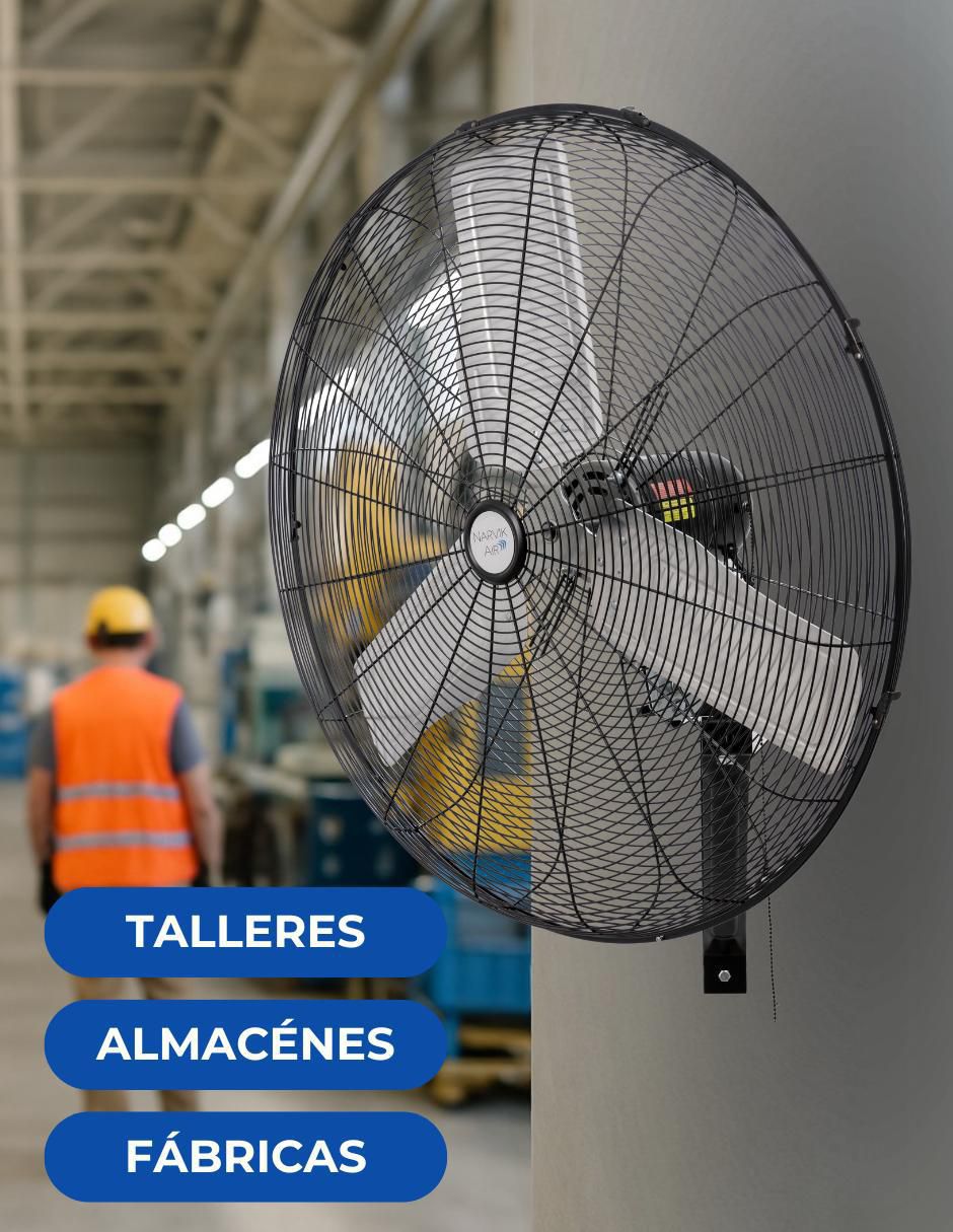 Ventilador de pared 3 velocidades 6