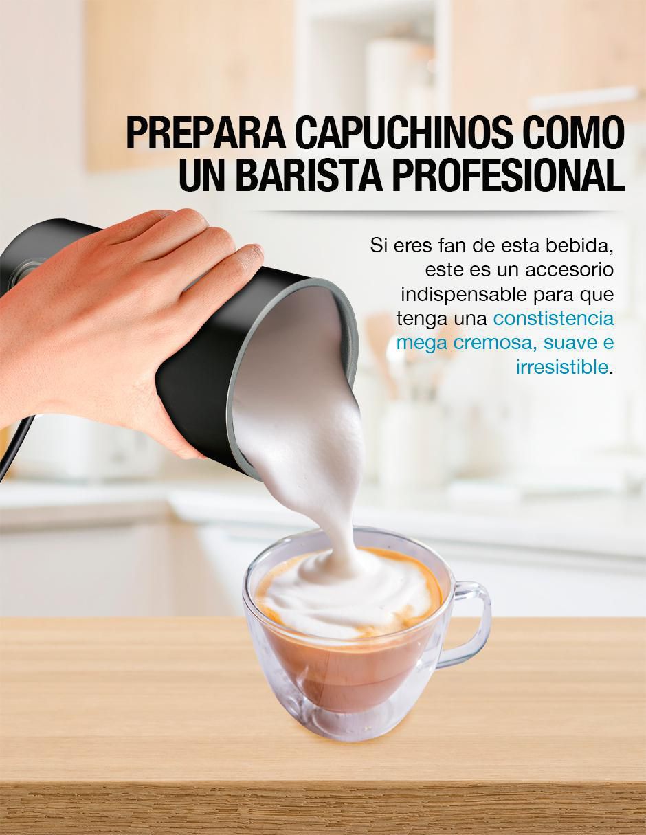 Espumador de leche eléctrico Profesional 5