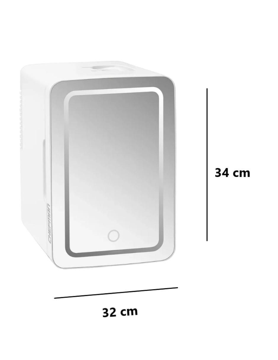 Mini refrigerador Rj48-6-Ml-Whi 4 L cúbicos 5