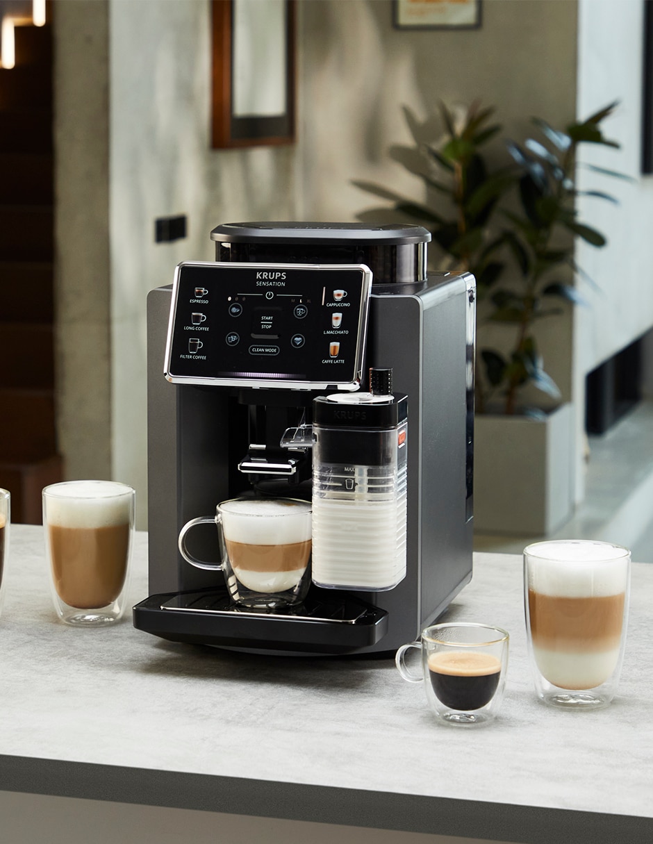 Cafetera super automática sensation EA912HMX 14