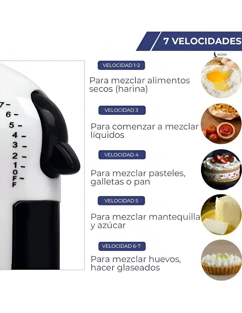 Batidora manual 7 velocidades 3