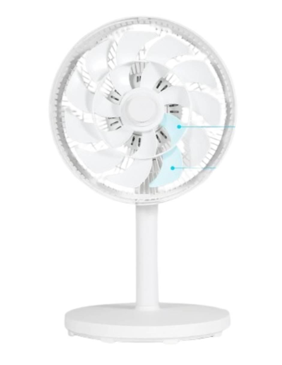 Ventilador de mesa con control remoto 3 velocidades 3
