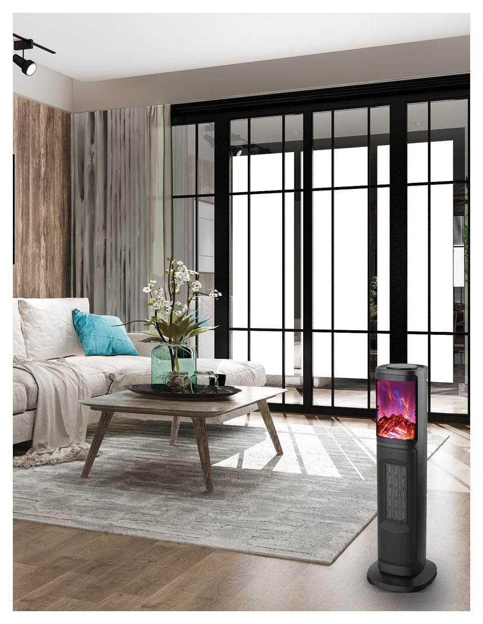 Calefactor torre cerámico eléctrico de 110 V - 127 V 2