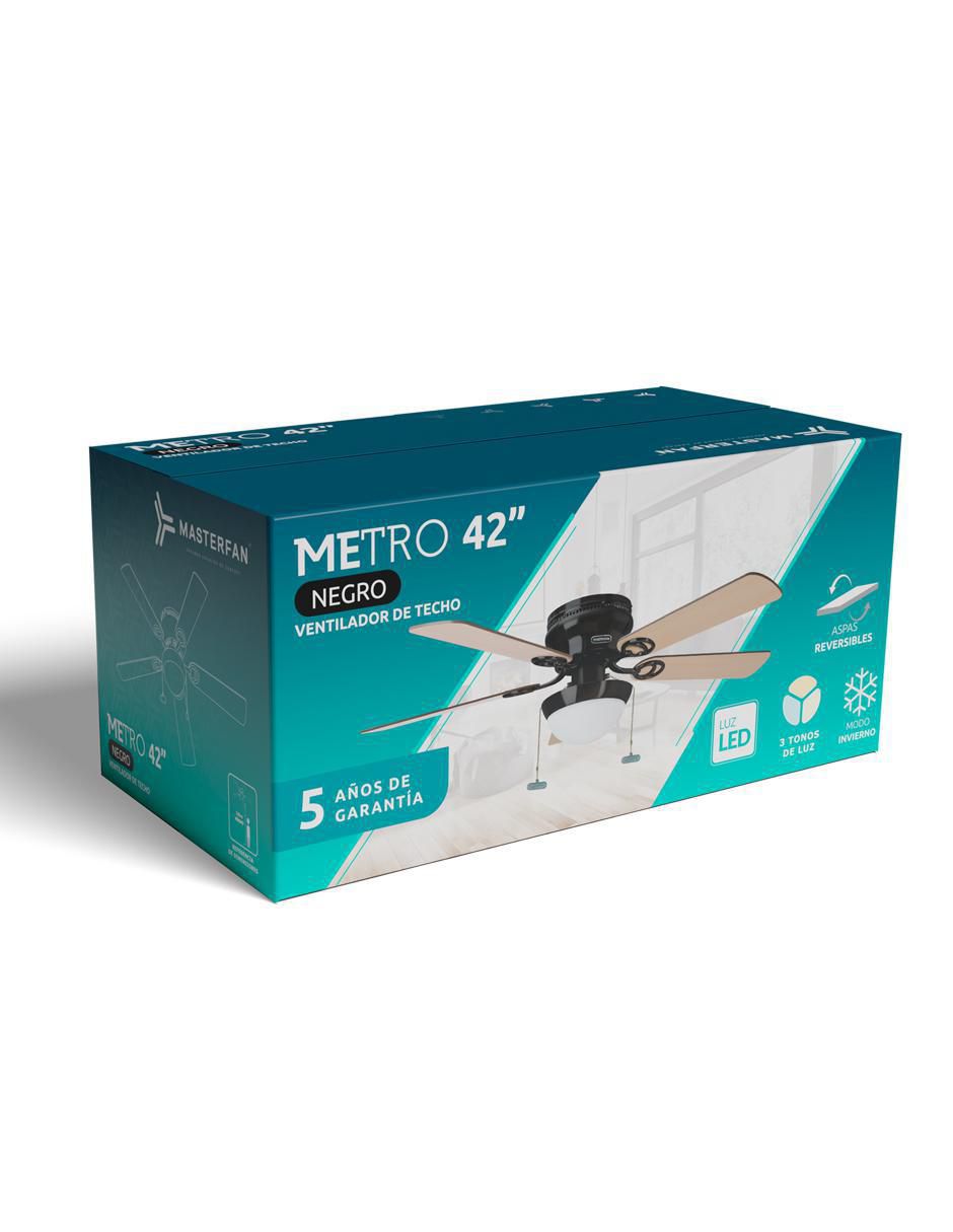 Ventilador de techo 3 velocidades 8