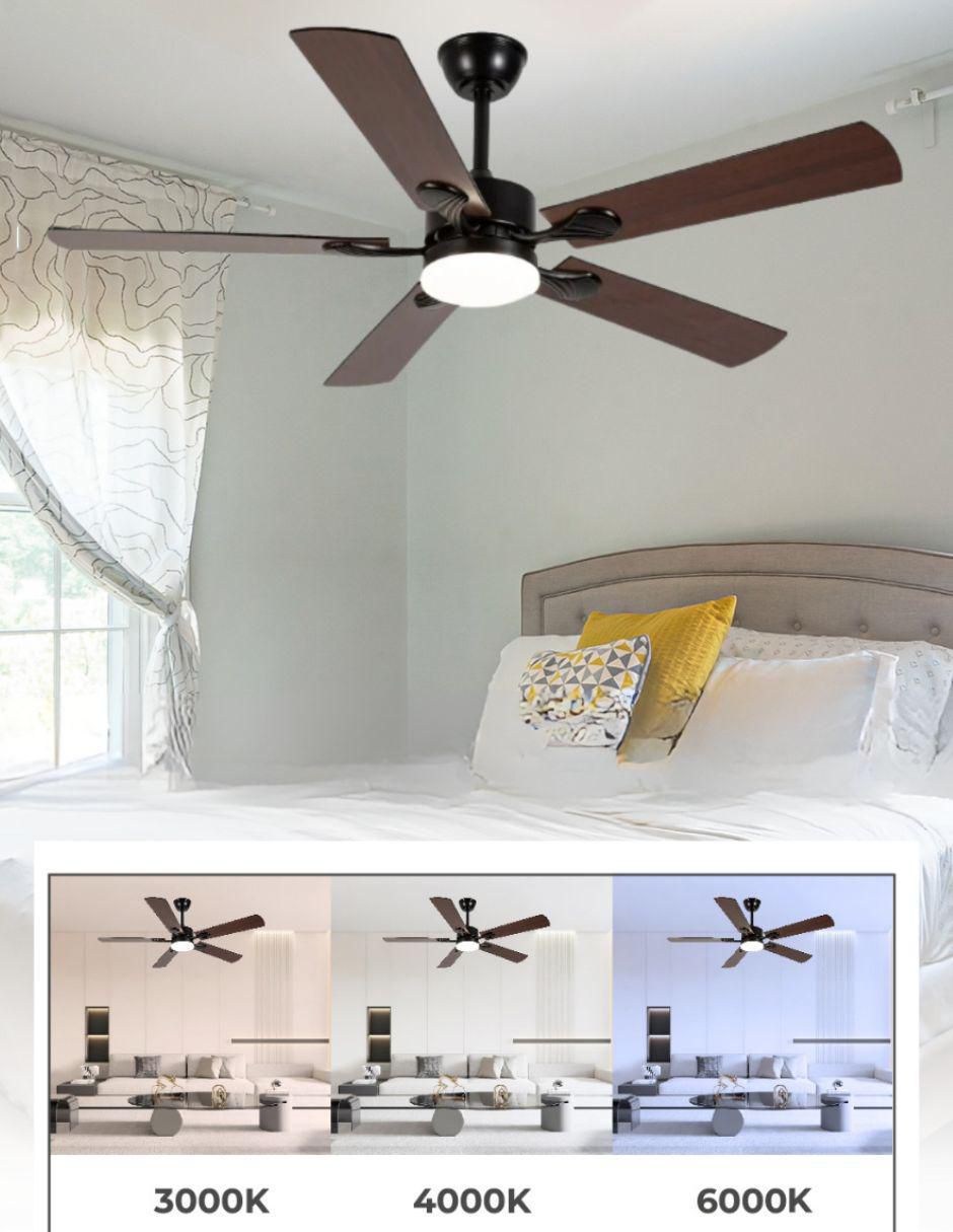 Ventilador de techo con control remoto 6 velocidades 3