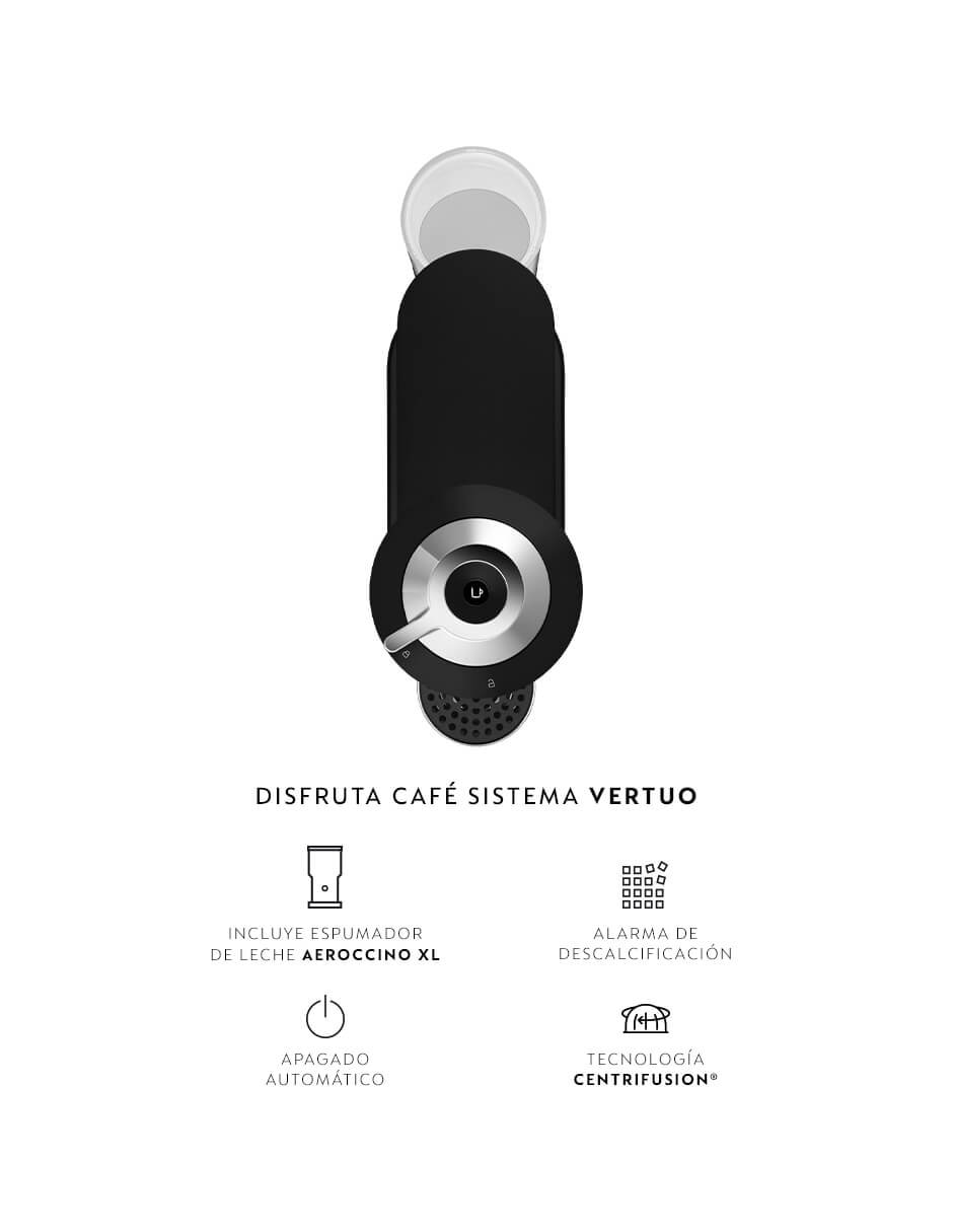 Cafetera de cápsula Vertuo 160180 3