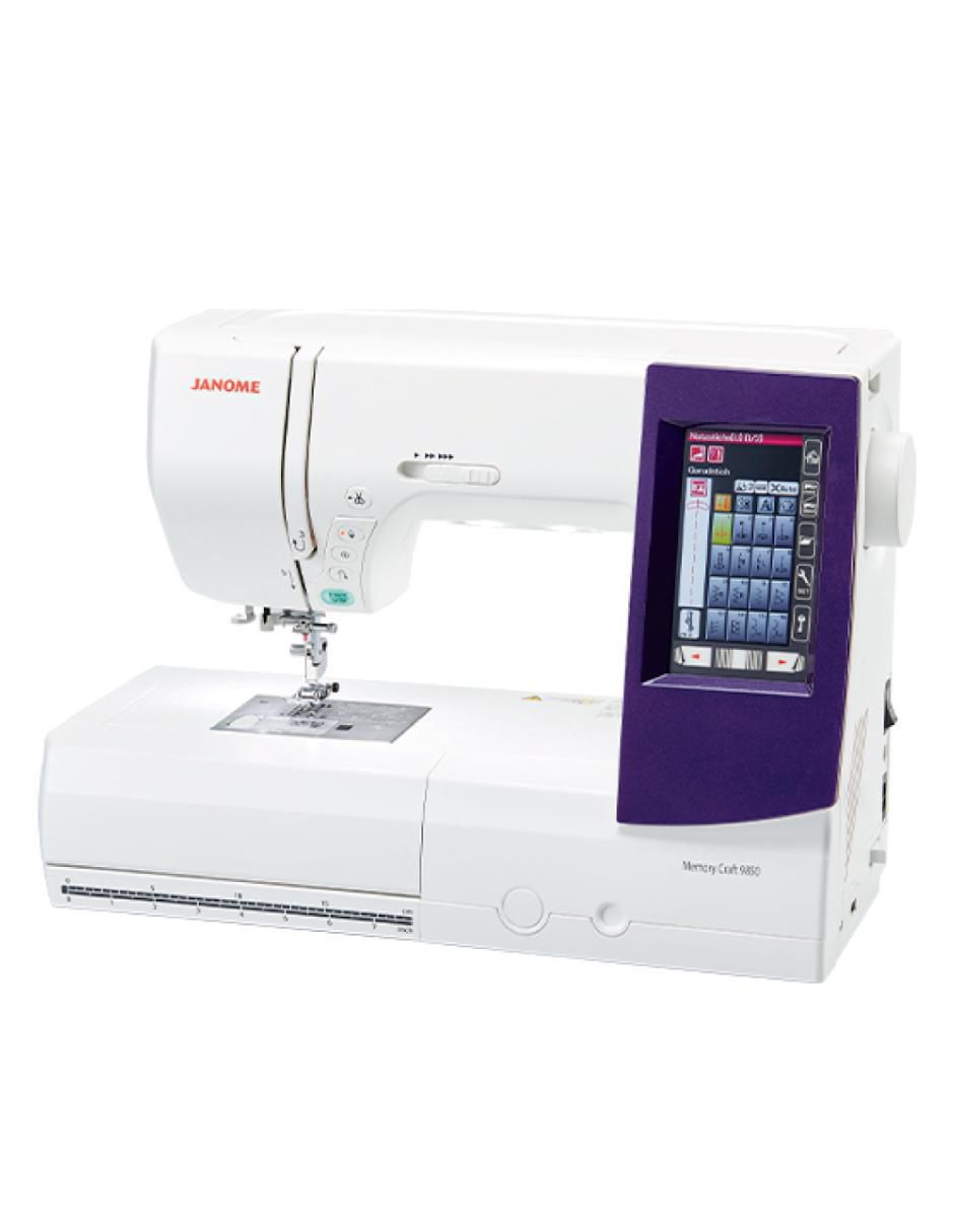 Máquina de coser digital mc9850 3