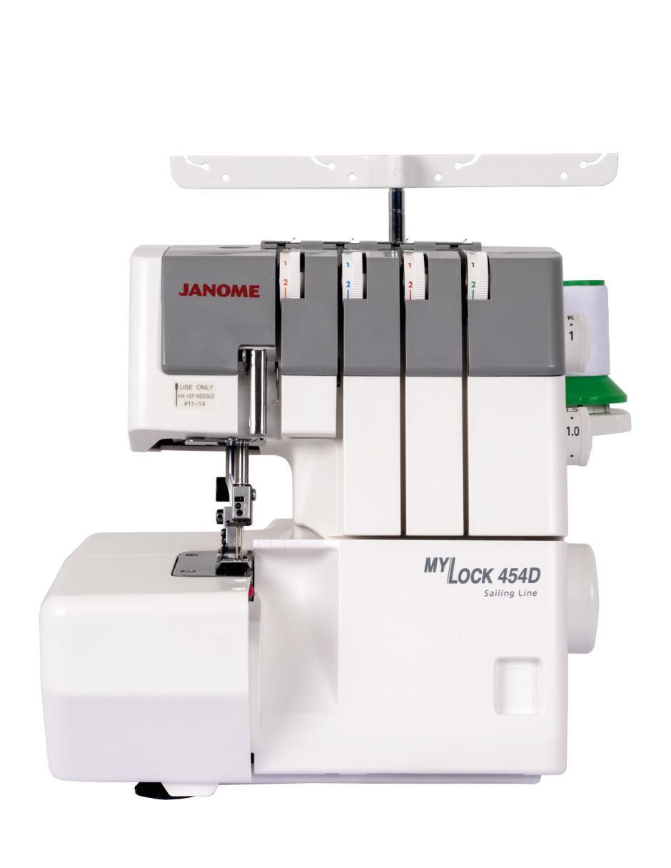 Máquina overlock mecánica 454D 2