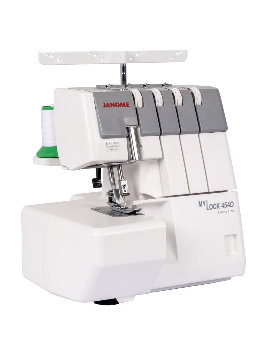Máquina overlock mecánica 454D 3