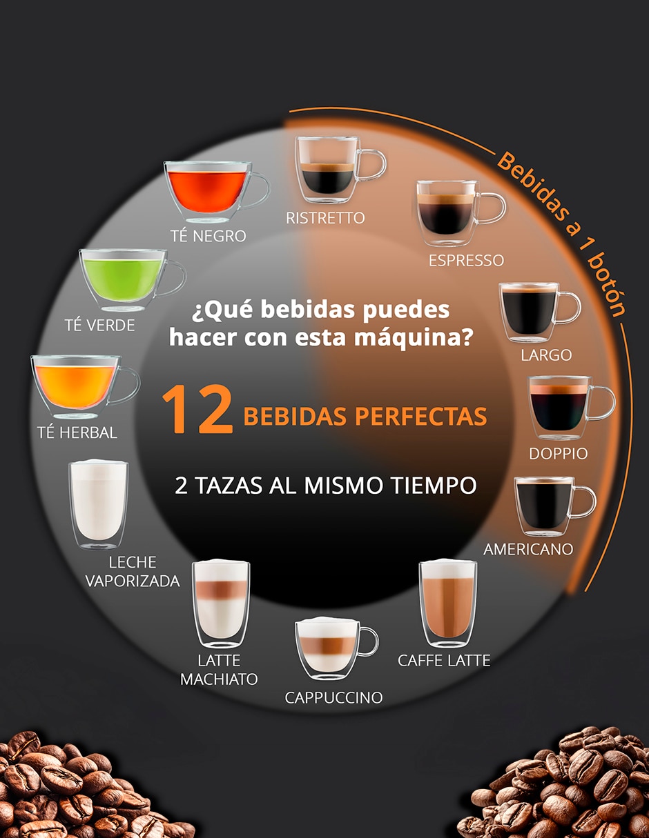 Cafetera super automática Espresso Full Automat EA895GX0 3