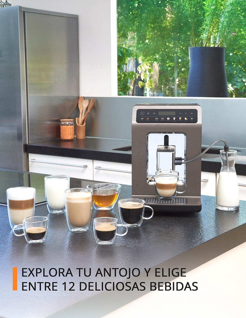 Cafetera super automática Espresso Full Automat EA895GX0 8
