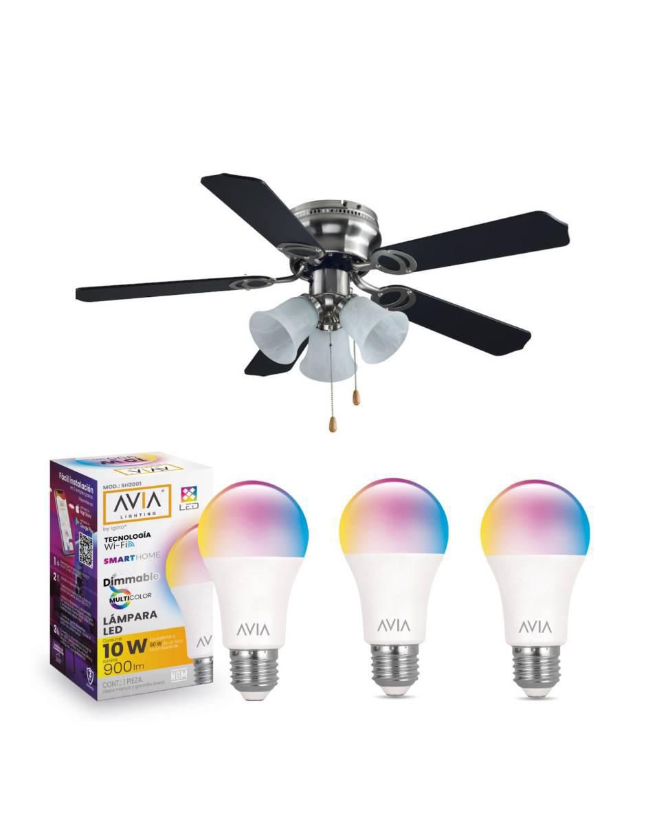 Set ventilador de techo 3 velocidades