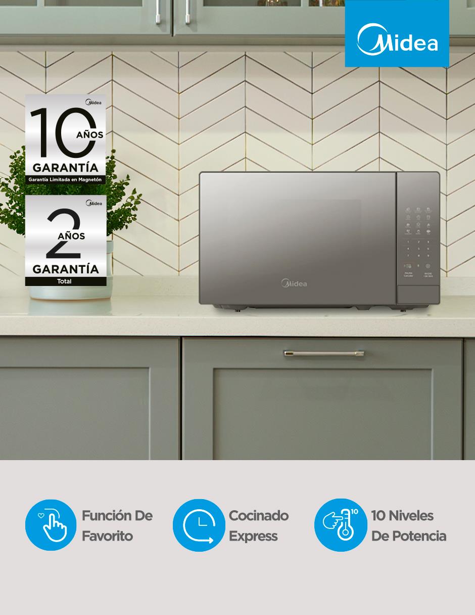 Horno de microondas convencional modelo 
MMDR07S2MB de 0.7 pies 5