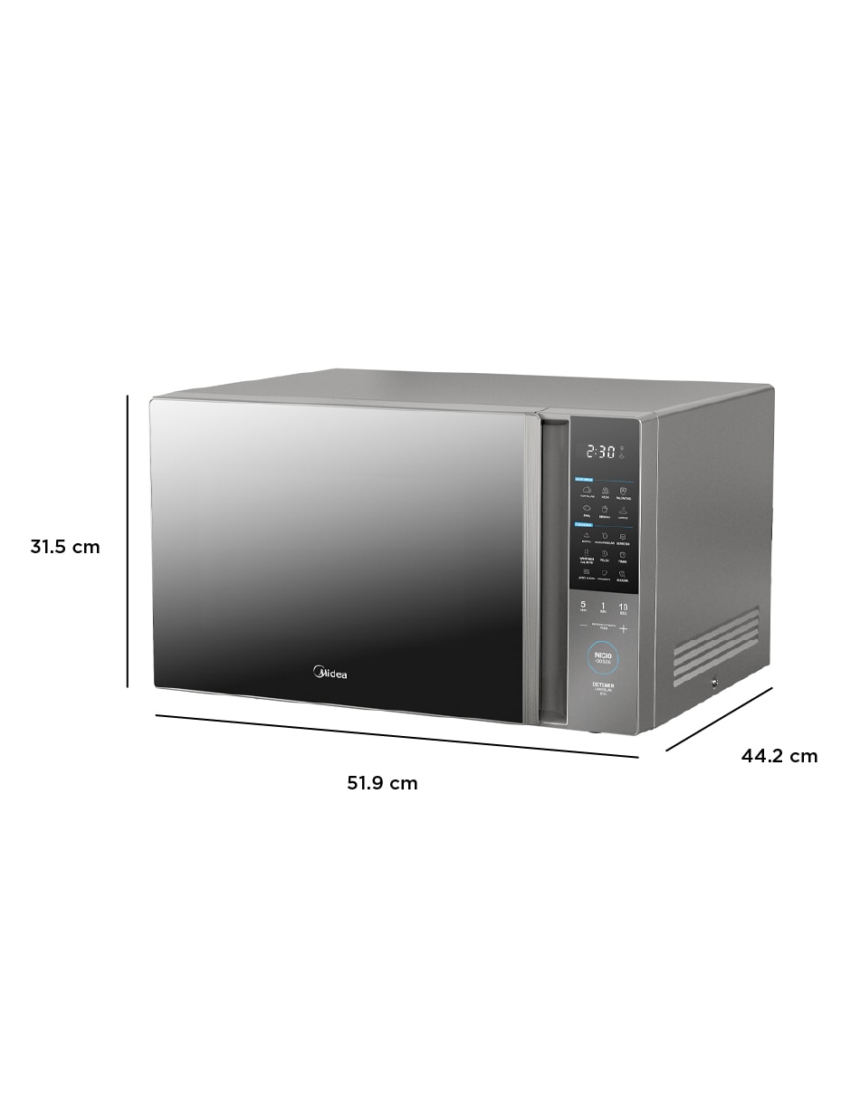 Horno de microondas convencional modelo 
MMDT14S2MG de 1.4 pies 7