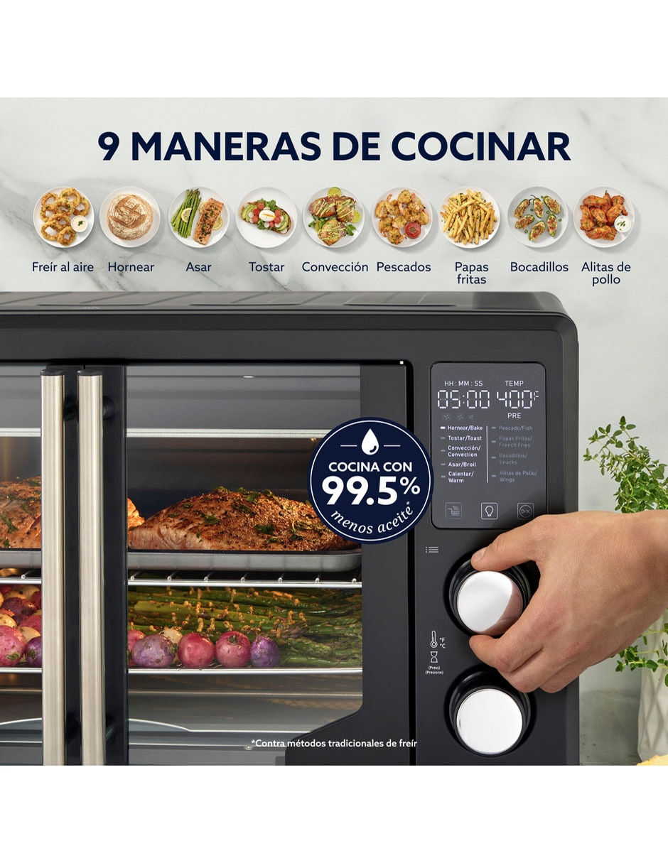 Horno eléctrico freidora tssttv42fddafnsb Puerta Francesa 42 l 2