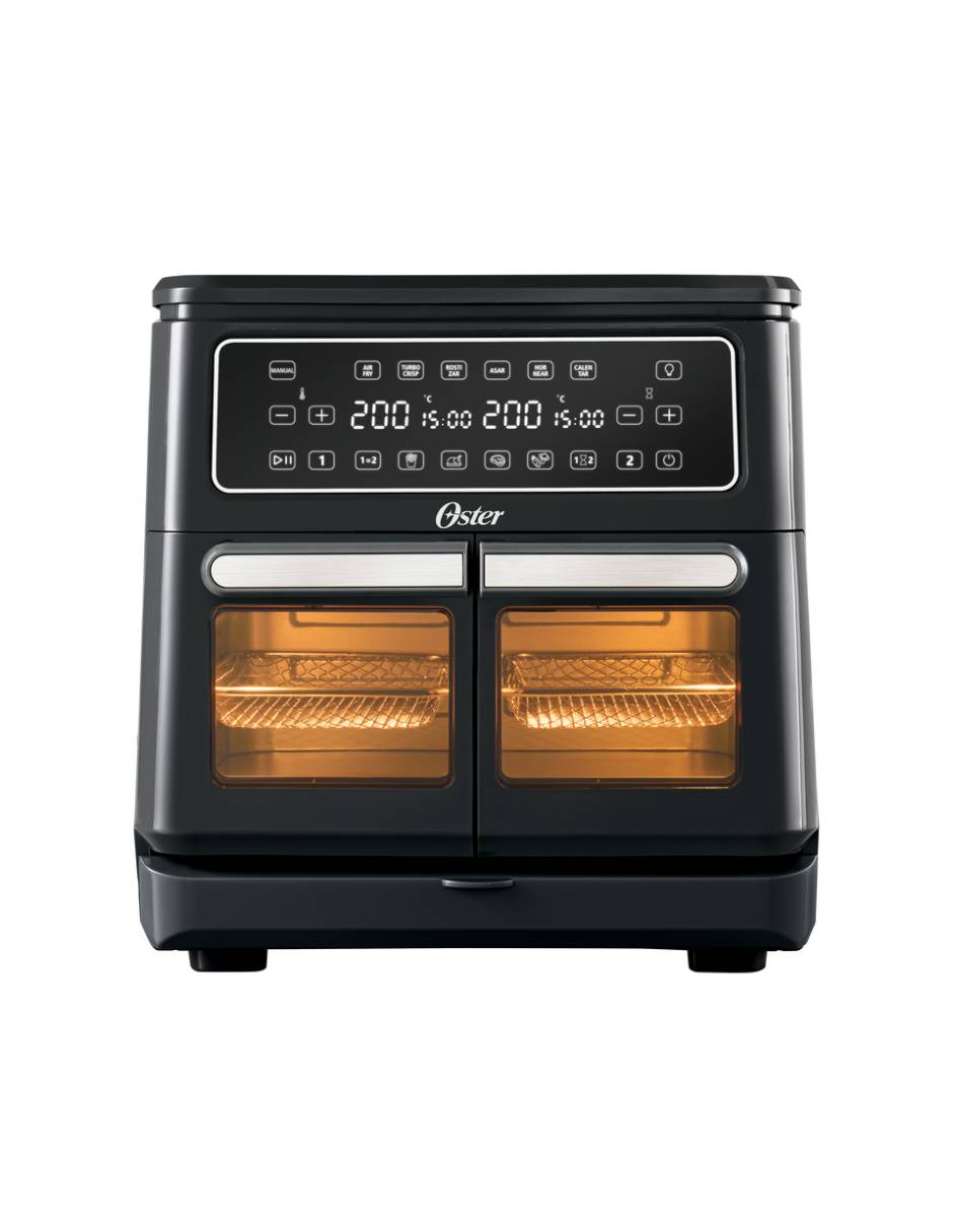 Freidora de aire con compartimentos doble Diamond Force 11 L CKSTAF11MCDDF