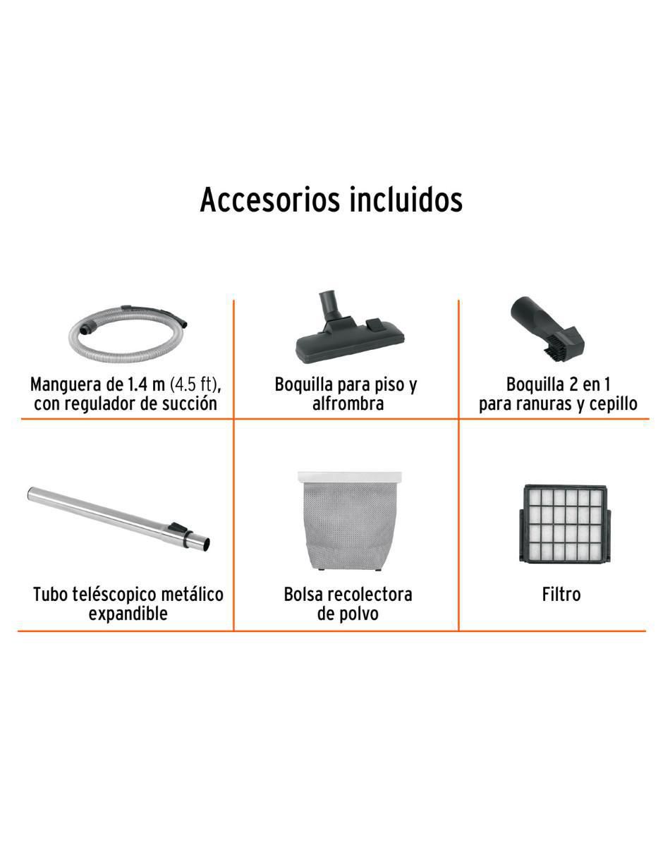 Aspiradora canister asd-120 1 litro 3