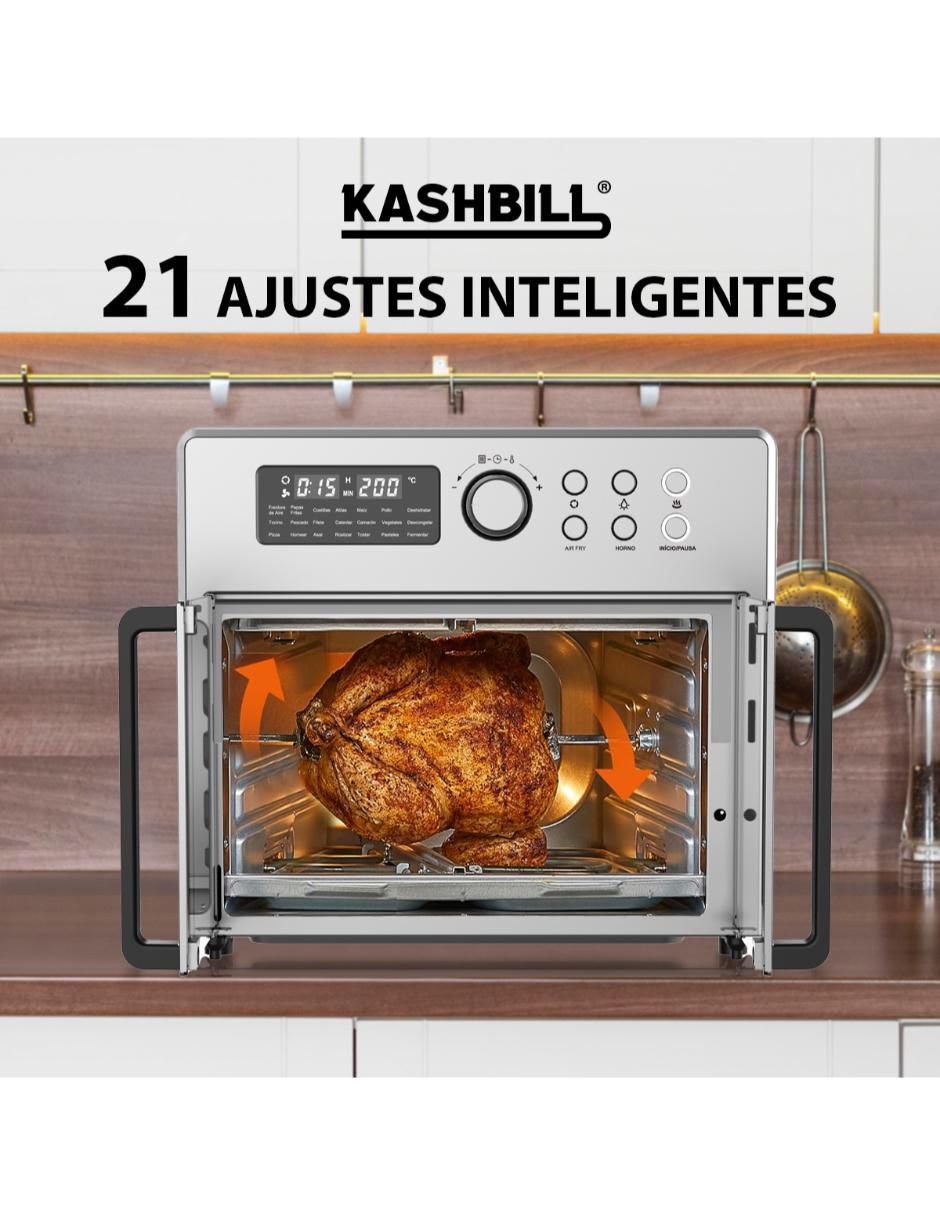 Horno eléctrico H10 puerta francesa 30 L 10