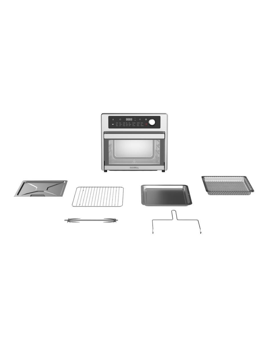 Horno eléctrico H20 puerta abatible 30 L 2