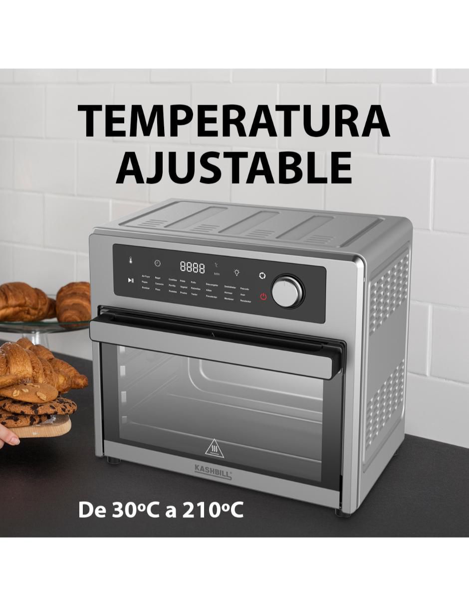 Horno eléctrico H20 puerta abatible 30 L 9