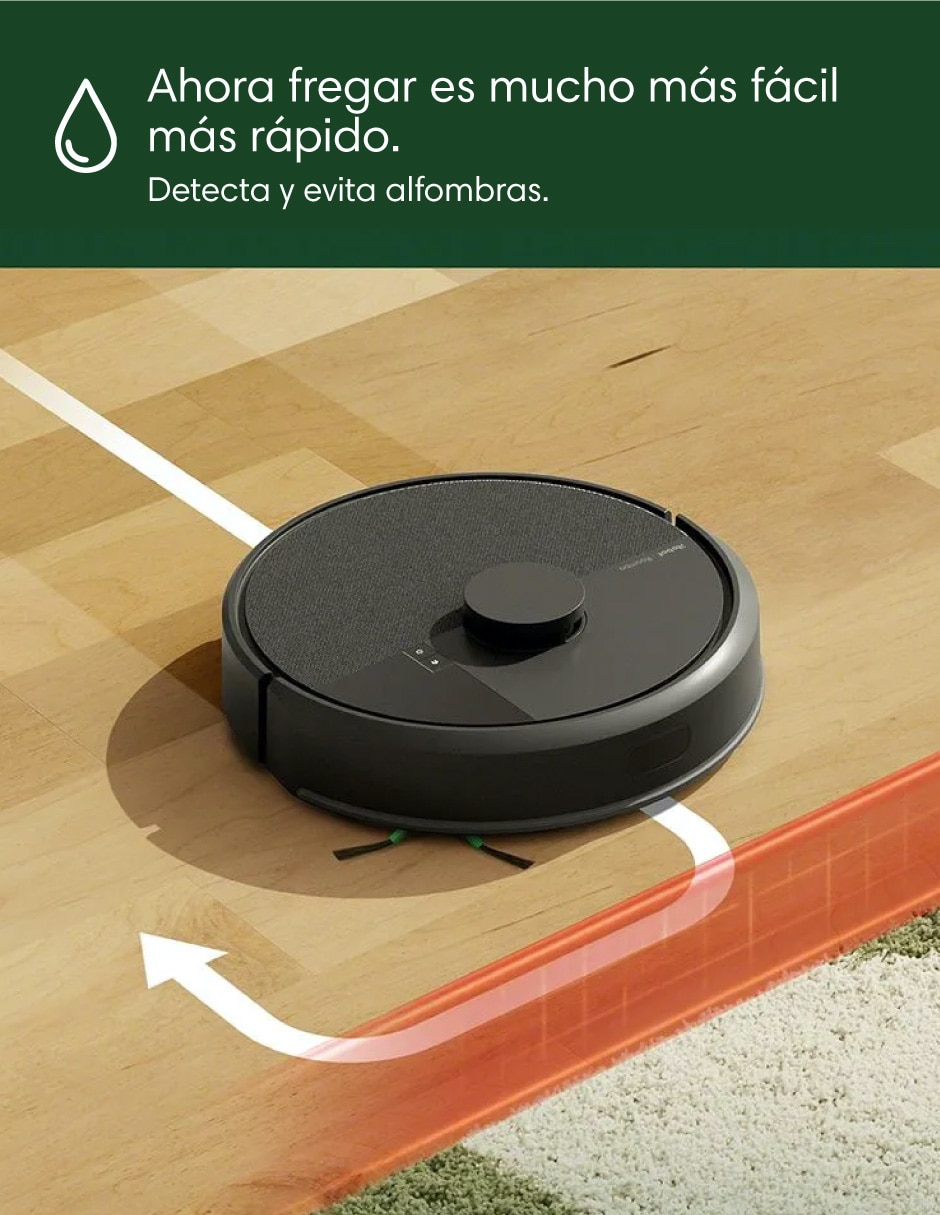 Aspiradora robot roomba combo 105 con conexión wi-fi 0.5 litros 7