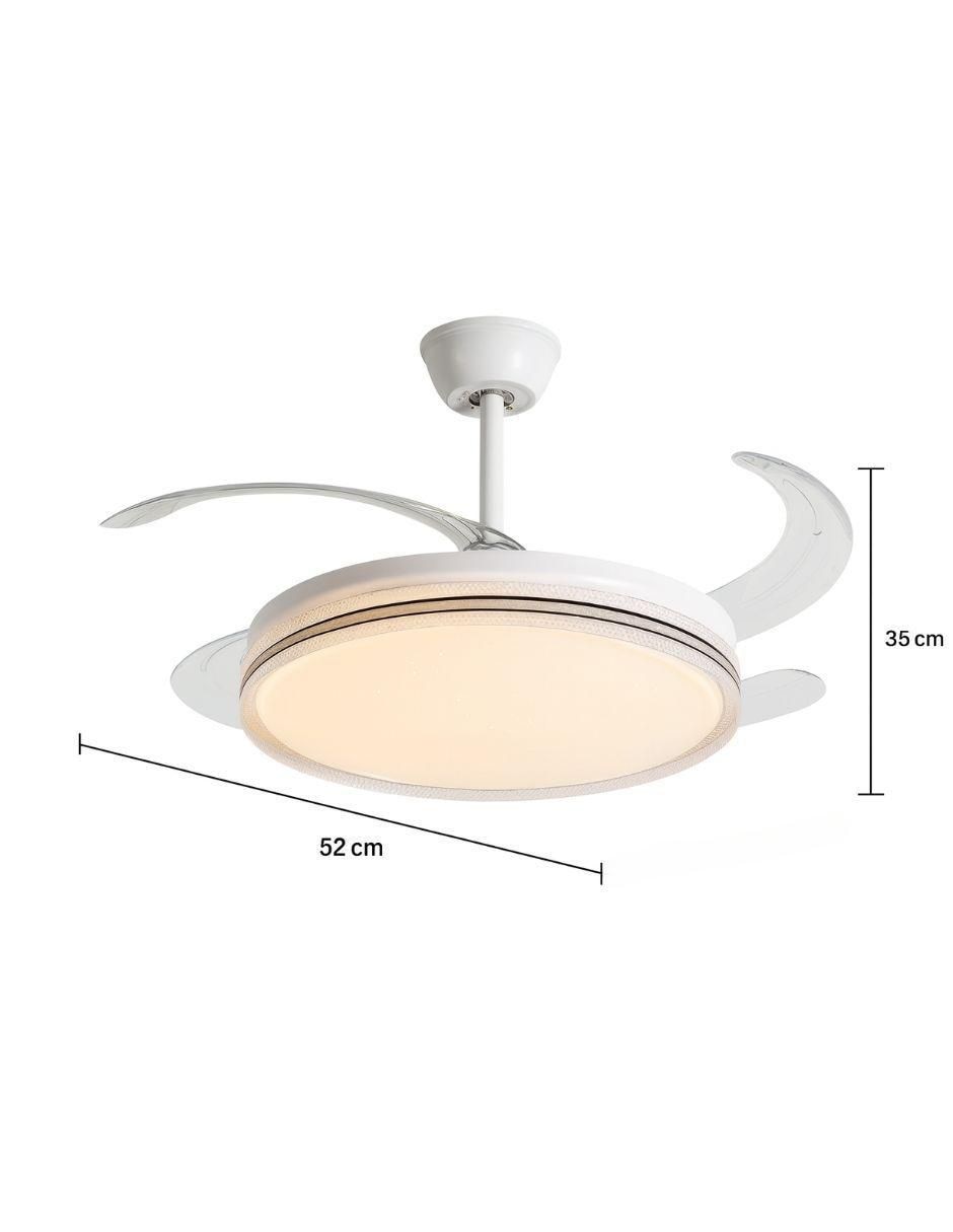 Ventilador de techo con control remoto 6 velocidades 5