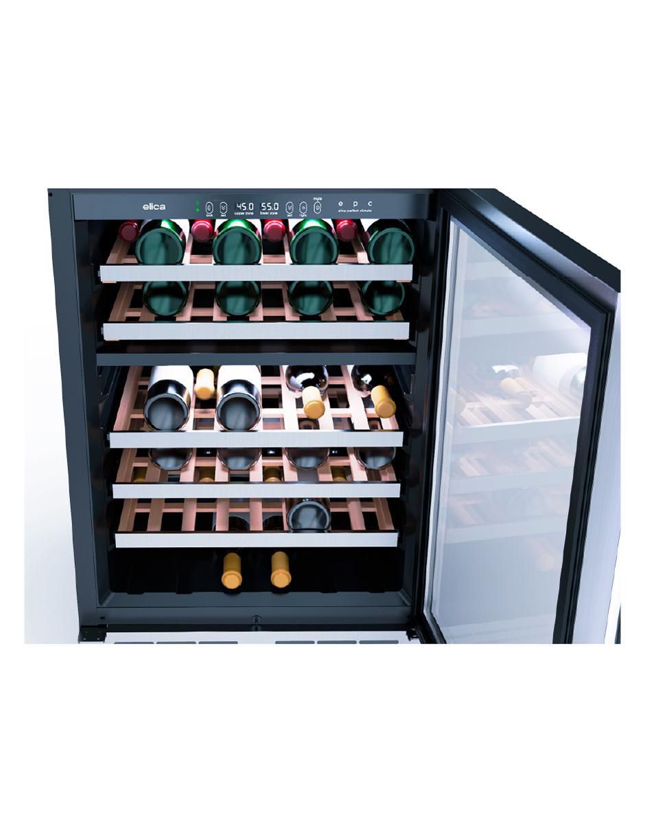 Cava de vinos prf0173672 enfriador de vinos capacidad 55 botellas 2