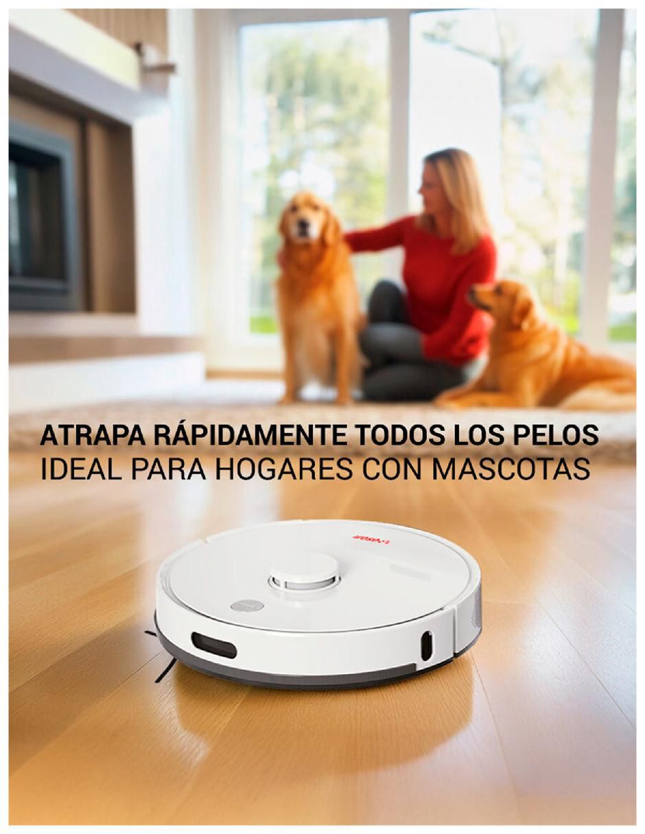 Aspiradora robot d1000 pro 300 ml 4