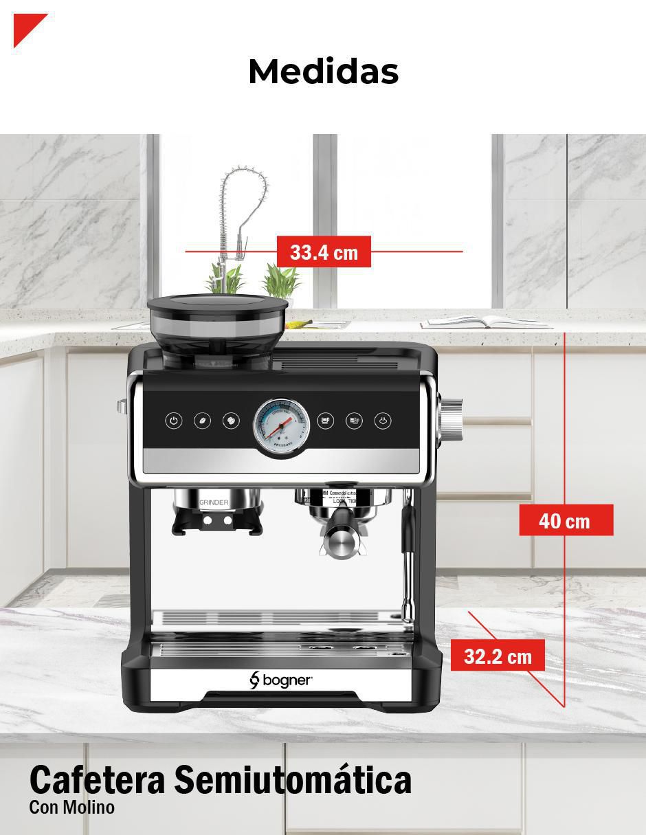 Cafetera con molino BDCM22 7