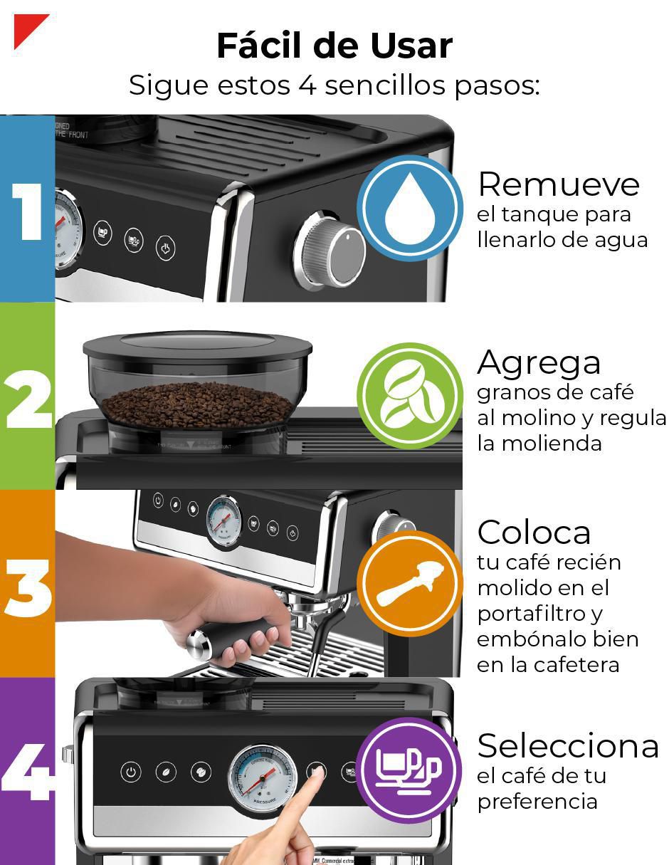 Cafetera con molino BDCM22 3