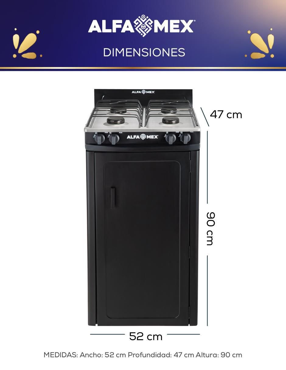 Parrilla 212-4 de acero porcelanizado 10