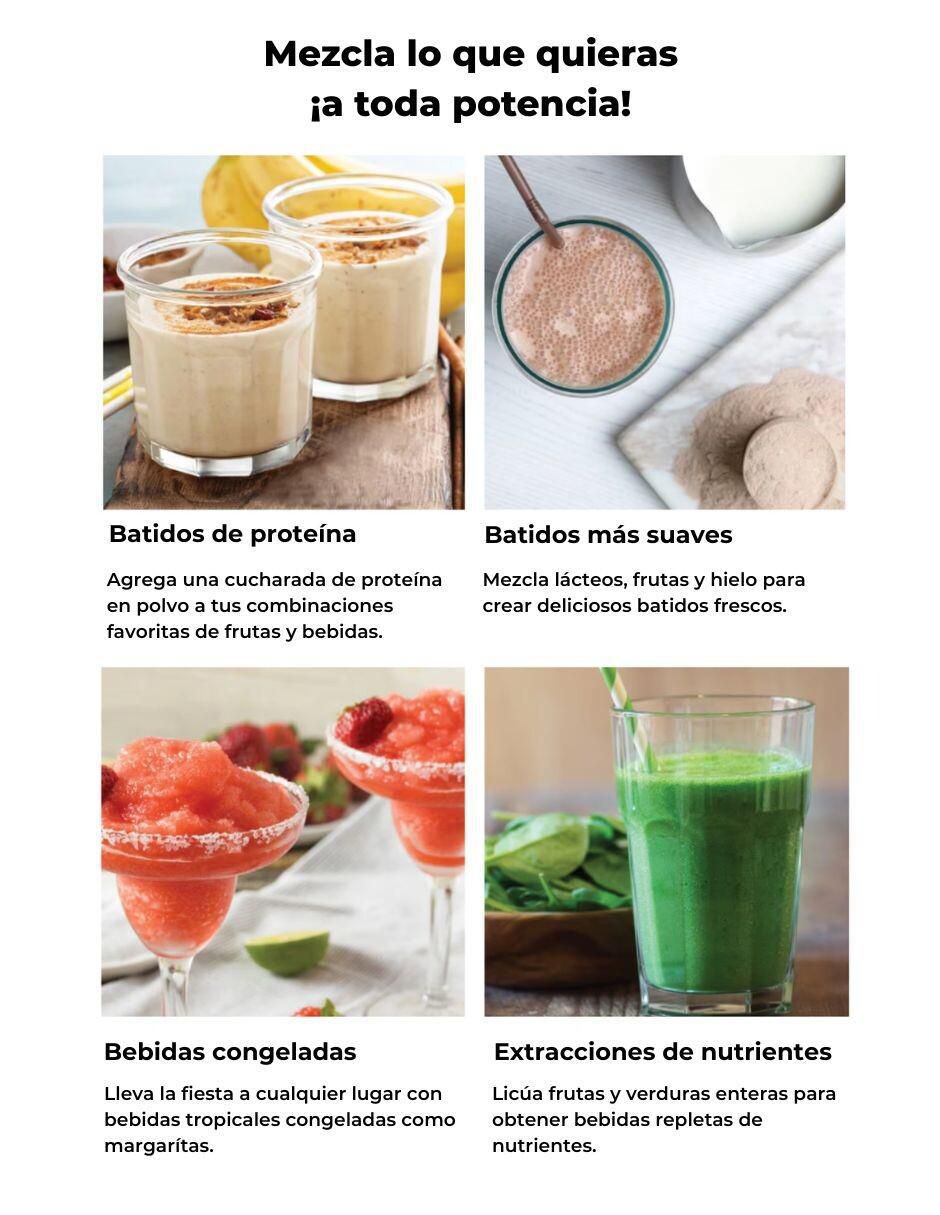 Licuadora portátil Blast Reacondicionada 1 velocidad 6