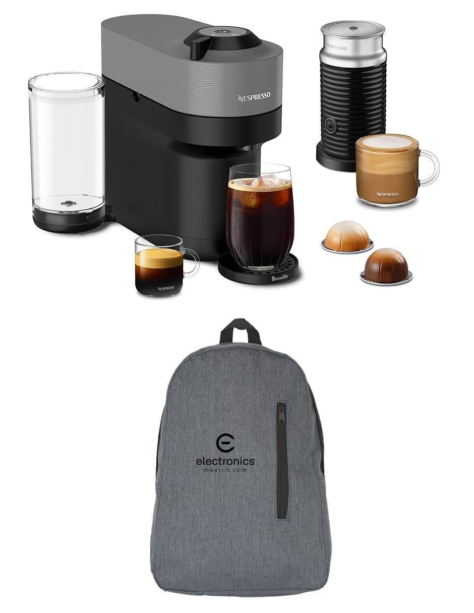 Cafetera de cápsula Vertuo Pop+ Mochila