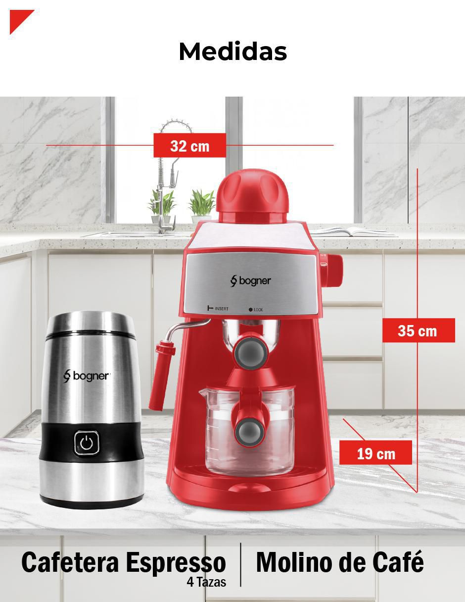 Cafetera Espresso Bcm35r-bcg01 9