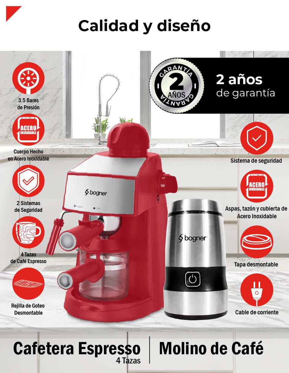 Cafetera Espresso Bcm35r-bcg01 3