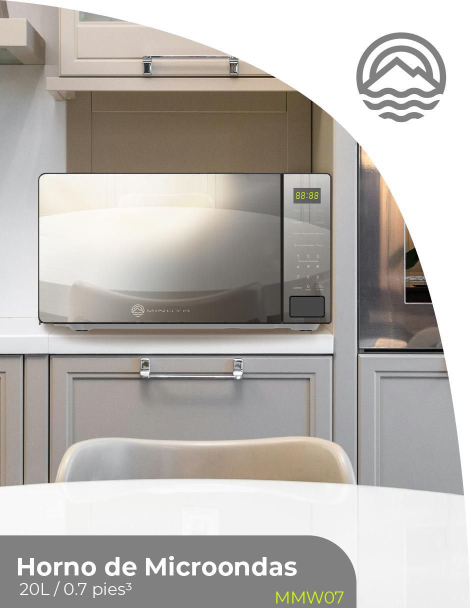Horno de microondas convencional modelo MMW07 de 0.7 pies cúbicos 16