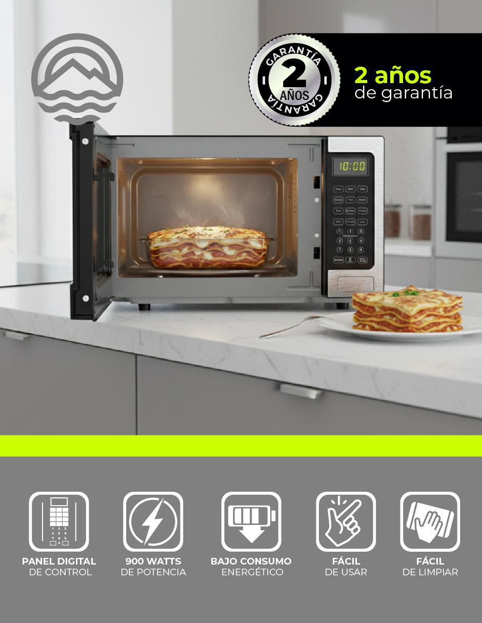 Horno de microondas convencional mmw09 de 0.9 pies 3